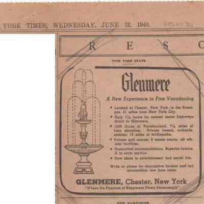 Glenmere ad