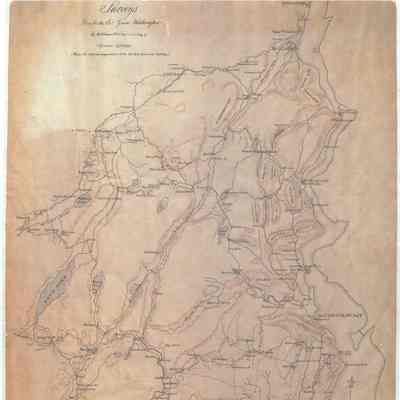 Surveys Done for His Excy General Washington