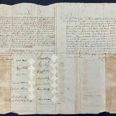 Samuel and Betsey Latta to Abraham Schultz 1816 - Back