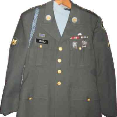 Gary Schultz's Army Uniform