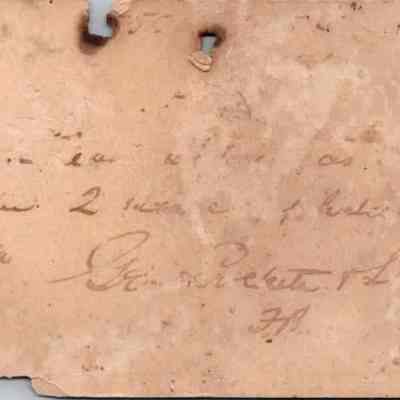 C.H. Green Order postcard 1880-11-03 Geo. Reketa? recto: C.H. Green Order postcard 1880-11-03 Geo. Reketa? cheese order.