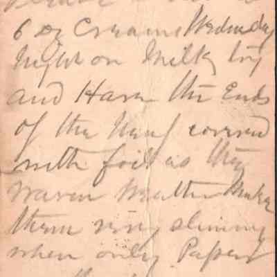 C.H. Green Order postcard 1882-06-02 A. L. Reynold recto.: C.H. Green Order postcard 1882-06-02 A. L. Reynold for Neufchatel, cream cheeses & butter.