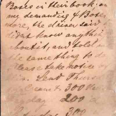 C.H. Green Order postcard 1882-10-03 P. Lyding recto: C.H. Green Order postcard 1882-10-03 P. Lyding for Neufchatel & cream cheeses.