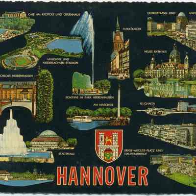 Hannover post card to Chester Lumber