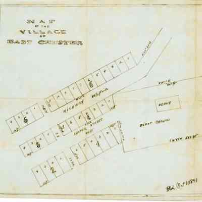 Map of the Village of East Chester