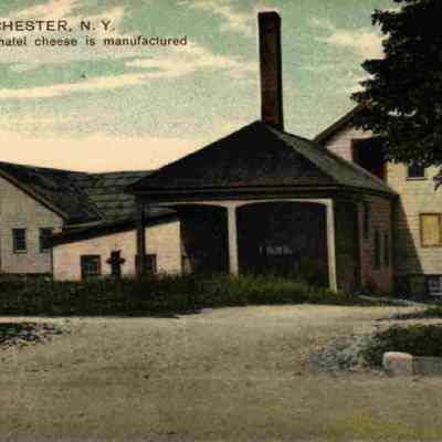 Where Neufchatel cheese is manufactured
