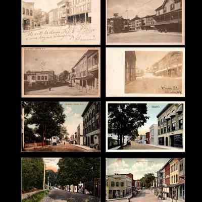 Ann & Gene White Postcard Collection - Chester Village