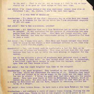 02. Christmas Program 1947