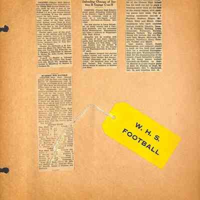 21. Chester v. other team clippings