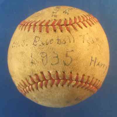 1935 C.H.S. Baseball Team Ball