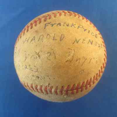 1935 C.H.S. Baseball Team Ball