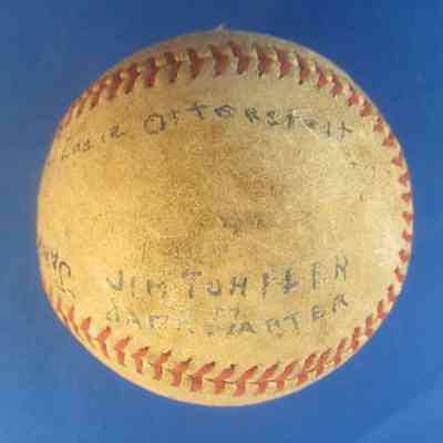 1935 C.H.S. Baseball Team Ball