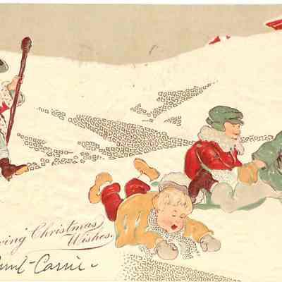 With Loving Christmas Wishes, From Aunt Carrie
