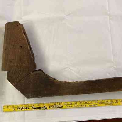 Section of Lady's Waiting Bench Corner Frame
