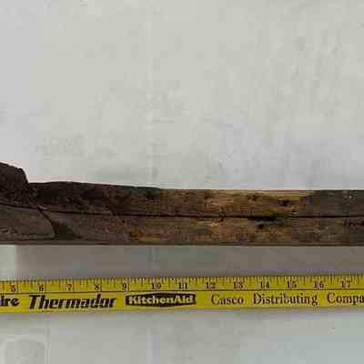 Section of Lady's Waiting Bench Corner Frame - top