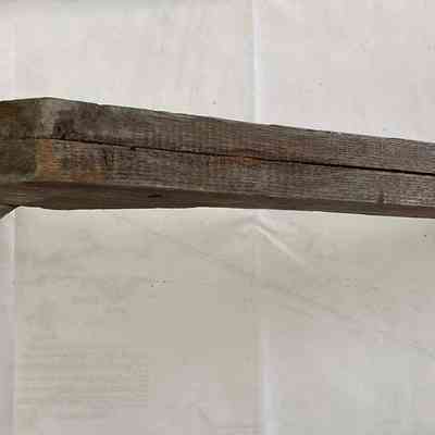 Section of Lady's Waiting Bench Corner Frame - bottom