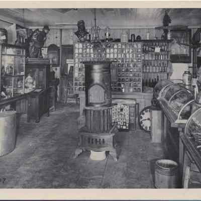 Interior of Apothecary Shop at Old Museum Village Of Smith's Clove