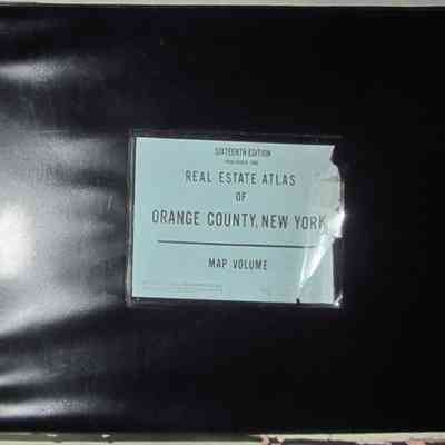 Real Estate Atlas of Orange County, New York (Tax) Map Volume 1983