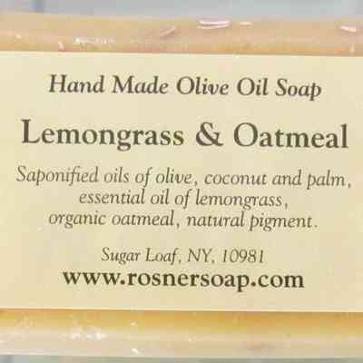 Lemongrass & Oatmeal Soap