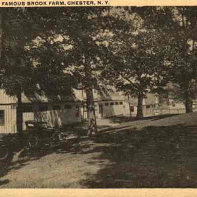 Horse Stables at Famous Brook Farm, Chester, N.Y.