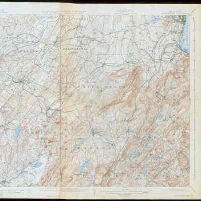 Combined Goshen-Schunemunk, NY 15' USGS topographic maps