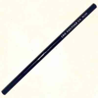 Erie Railroad Company Pencil (blue)