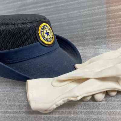 Angie Musumeci's American Legion Cap & Gloves
