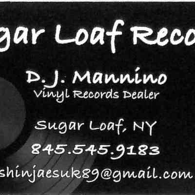 Sugar Loaf Records business card