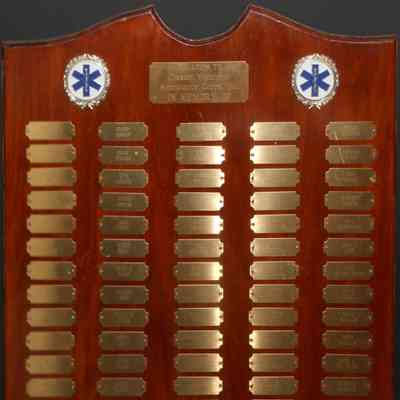 Chester Volunteer Ambulance Memorial Donations Plaque