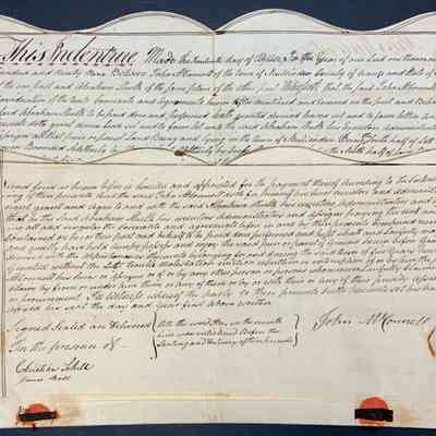 John Mconnell to Abraham Schultz 1799 - Front 2