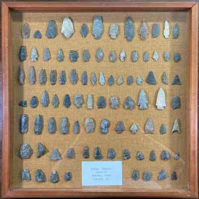 Indian Artifacts Found at Bairdlea Farm, Chester, NY