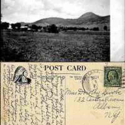 Mrs. Ino. Layde’s Residence and Sugar Loaf, Mt.