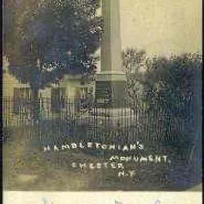 Hambletonian's Monument Chester, N. Y.