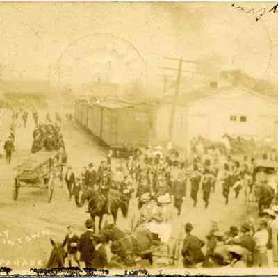 A Big Day In Town, Chester Fire Parade 1906