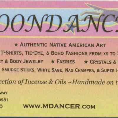 Moondancer business card