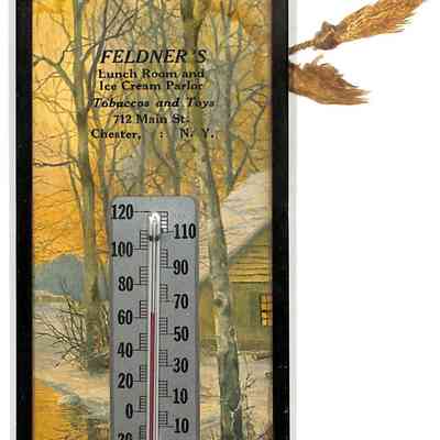 Feldner's Lunch Room and Ice Cream Parlor Thermometer