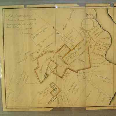 Survey map of land, for Thomas Moore and John Osborn in Orange County, New York, 1769