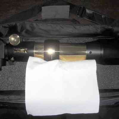 Brass TV-85 Telescope in Case