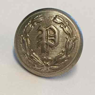 "P" Brass Button