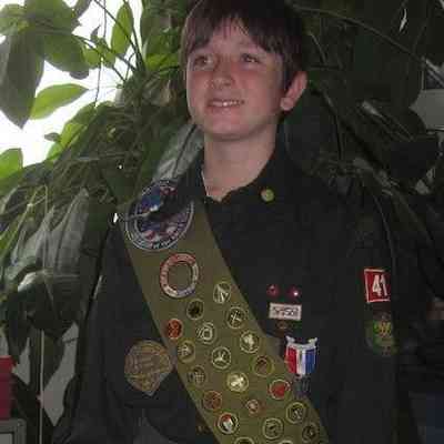 Joe Burns' Eagle Scout Shirt and Sash