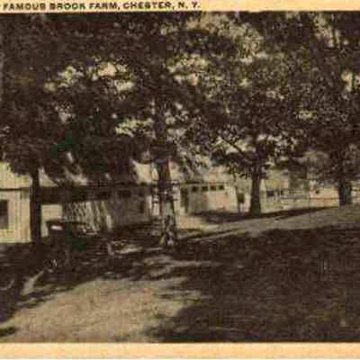Horse Stables at Famous Brook Farm, Chester, N.Y.
