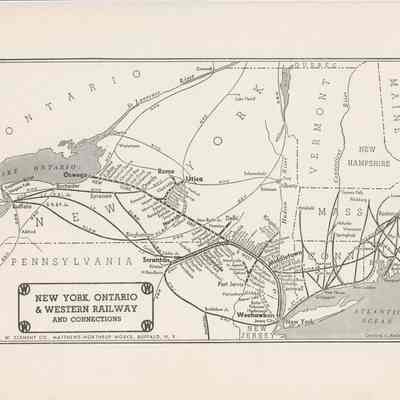 New York, Ontario & Western Railway And Connections
