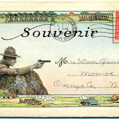 Souvenir post cards from Fort Meade, Maryland