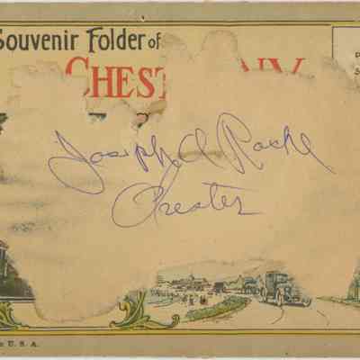 Souvenir Folder of Chester, N. Y.