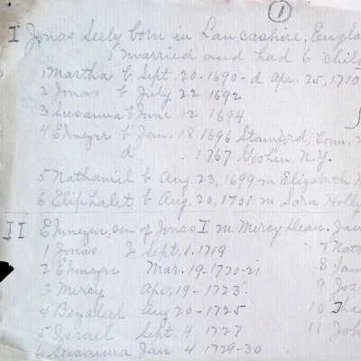 Seely Family Genealogy Records