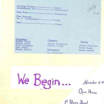 Music in '74–'75 3