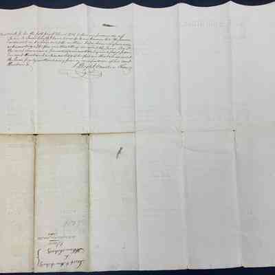 Jacob and Anna Schultz to Abraham Schultz 1814 - Back