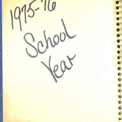 '75–'76 Band Title page