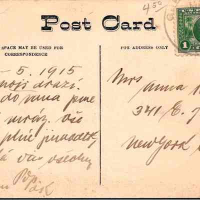 Along the Lehigh and Hudson R.R. (East Chester), N. Y. - Back