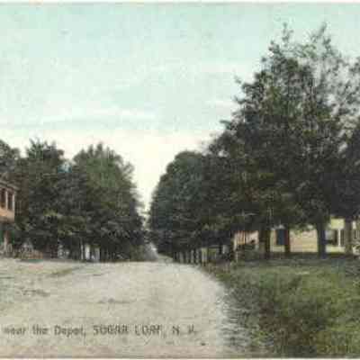 Main St near the Depot